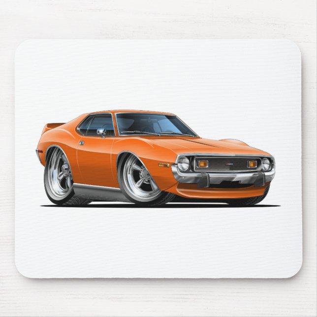 Mousepad Carro 1971-72 da laranja do dardo (Frente)