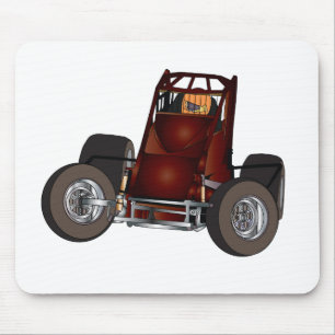 Mousepad carro #1 do sprint da Não-asa