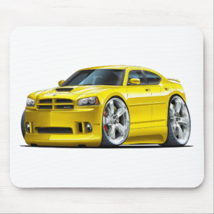Mousepad Carro 2006-10 amarelo do carregador SRT8