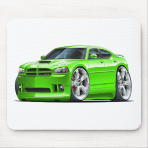 Mousepad Carro 2006-10 verde do carregador SRT8