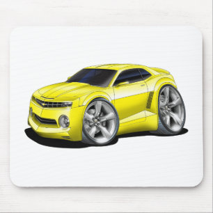 Mousepad Carro 2010-11 amarelo de Camaro
