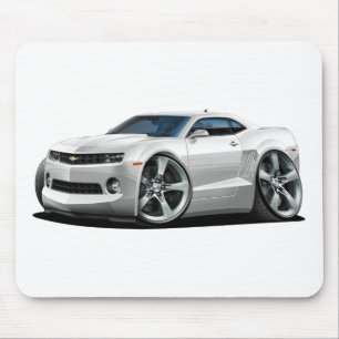 Mousepad Carro 2010-12 do branco de Camaro
