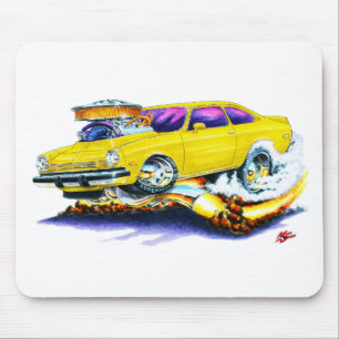 Mousepad Carro amarelo de Chevy Vega