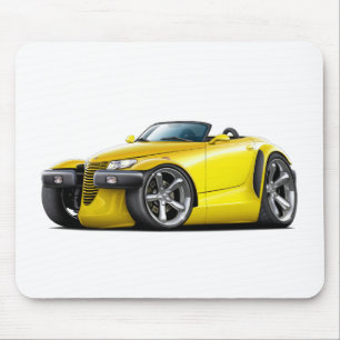 Mousepad Carro amarelo do predador