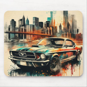Mousepad carro americano