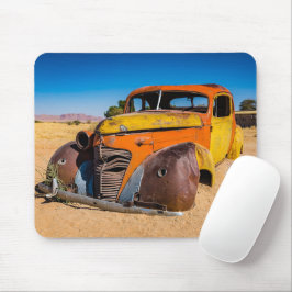 Mousepad Carro antigo e abandonado em Solitaire, Namíbia