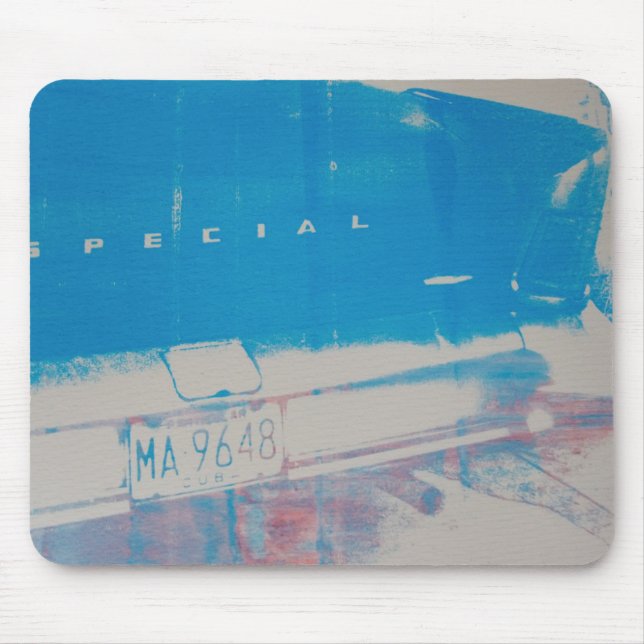 Mousepad Carro azul (Frente)