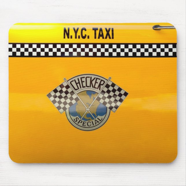 Mousepad Carro - cidade - táxi de NYC (Frente)