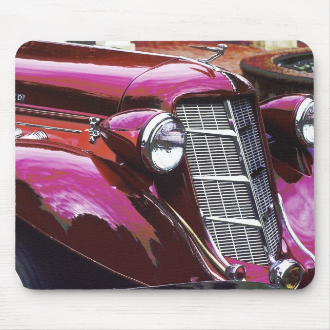 Mousepad Carro clássico: Auburn (Frente)