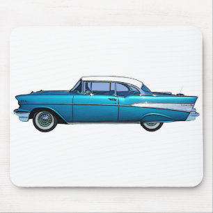 Mousepad Carro clássico Chevy 1957 BelAire