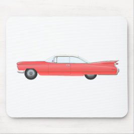 Mousepad Carro Clássico Rosa