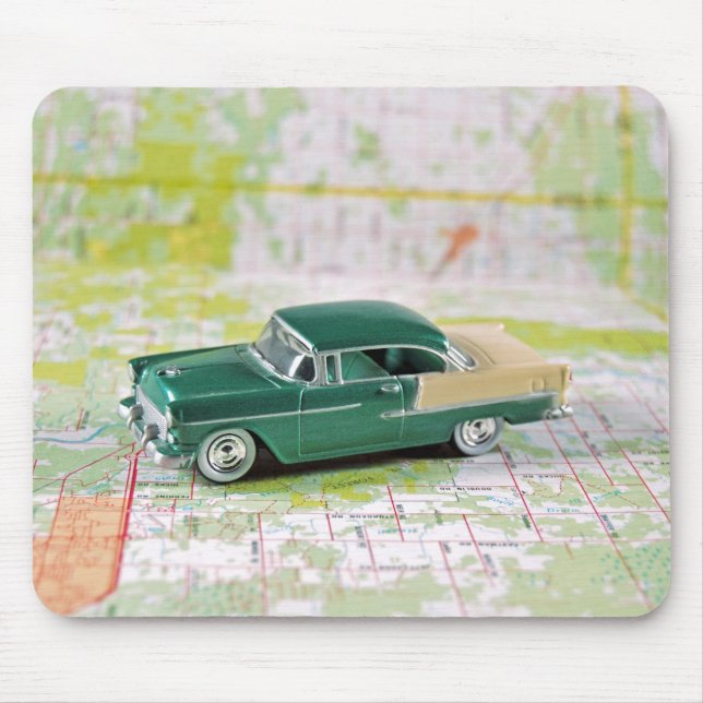 Mousepad Carro de 1955 num Roteiro (Frente)