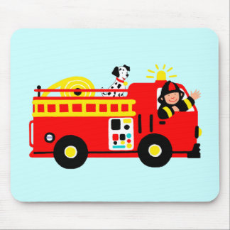 Mousepad Carro de bombeiros