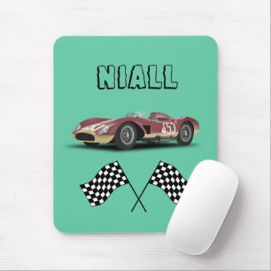 Mousepad Carro de corrida desportivo personalizado