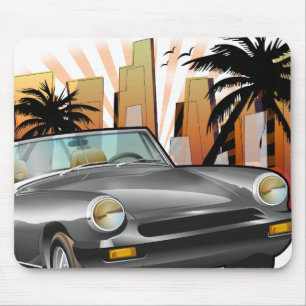Mousepad Carro de esportes clássico