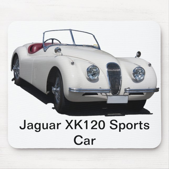 Mousepad Carro de esportes de Jaguar XK120 (Frente)