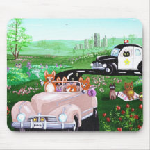 Carro de polícia engraçado Creationart da bobina