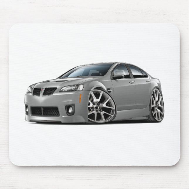 Mousepad Carro de prata de Pontiac G8 GXP (Frente)