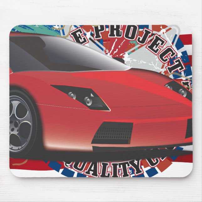 Mousepad Carro desportivo (Frente)
