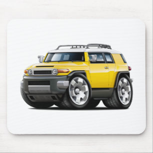 Mousepad Carro do amarelo do cruzador das FJ