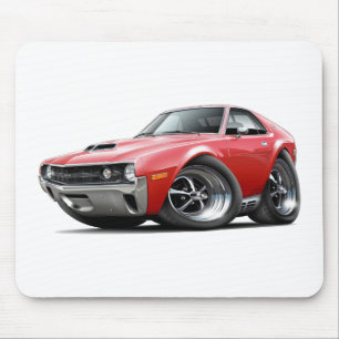 Mousepad Carro do vermelho de 1970 AMX