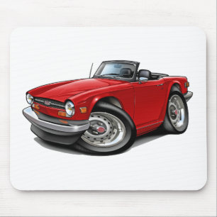 Mousepad Carro do vermelho de Triumph TR6