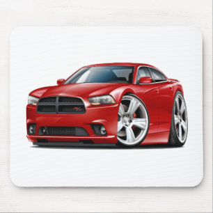 Mousepad Carro do vermelho do RT do carregador de Dodge