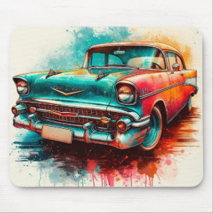 Mousepad carro dos anos 60