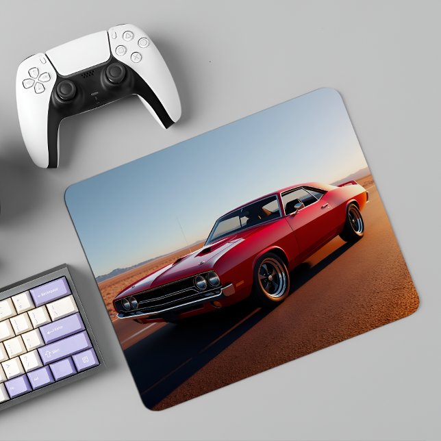 Mousepad Carro Muscular Clássico do Deserto Thunder (Criador carregado)