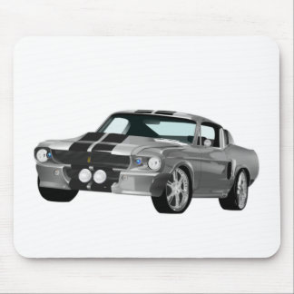 Mousepad Carro Muscular de Prata