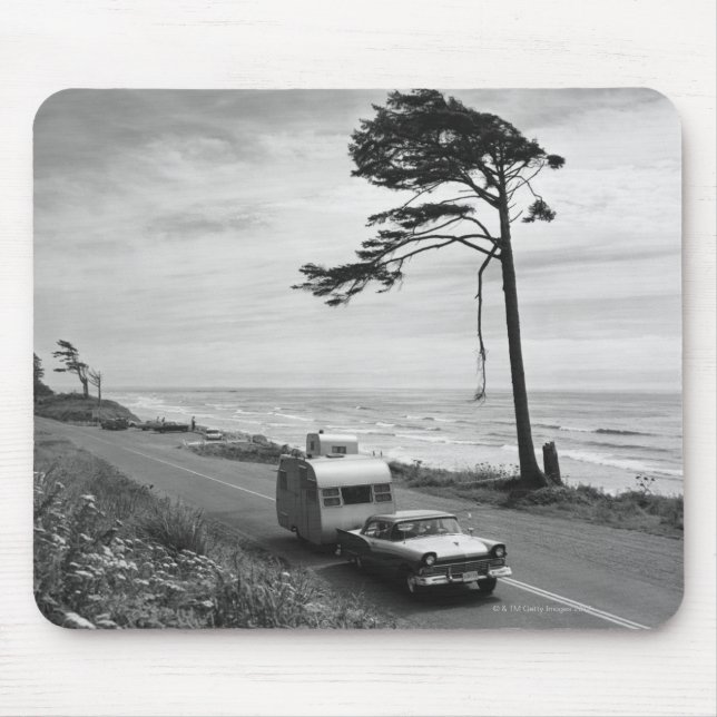 Mousepad Carro que puxa o reboque (Frente)