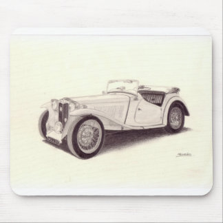 Mousepad Carro vintage: MG TC
