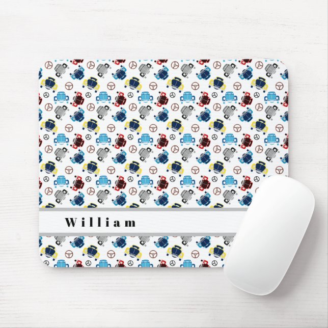 Mousepad Carros Antigos (Com mouse)