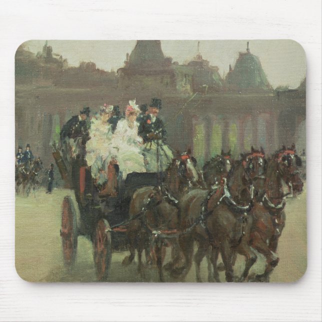 Mousepad Carruagems em Hyde Park (Frente)