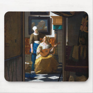 Mousepad Carta de Amor, Johannes Vermeer