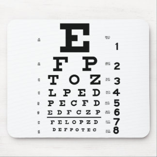 Mousepad Carta de olho