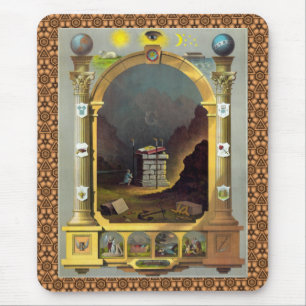 Mousepad Carta maçónica 2