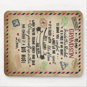 Mousepad Carta Personalizada Ao Meu Grande Filho, Presente