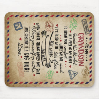 Mousepad Carta Personalizada Ao Meu Grande Filho, Presente 