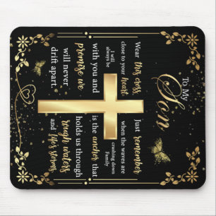 Mousepad Carta Personalizada Para O Meu Filho