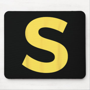 Mousepad Carta S Engraçado Grupo Correspondente à Figurança