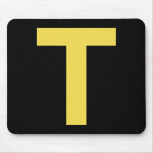 Mousepad Carta T Diversão Grupo de Chipmunk Correspondendo