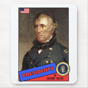 Mousepad Cartão de Beisebol Zachary Taylor