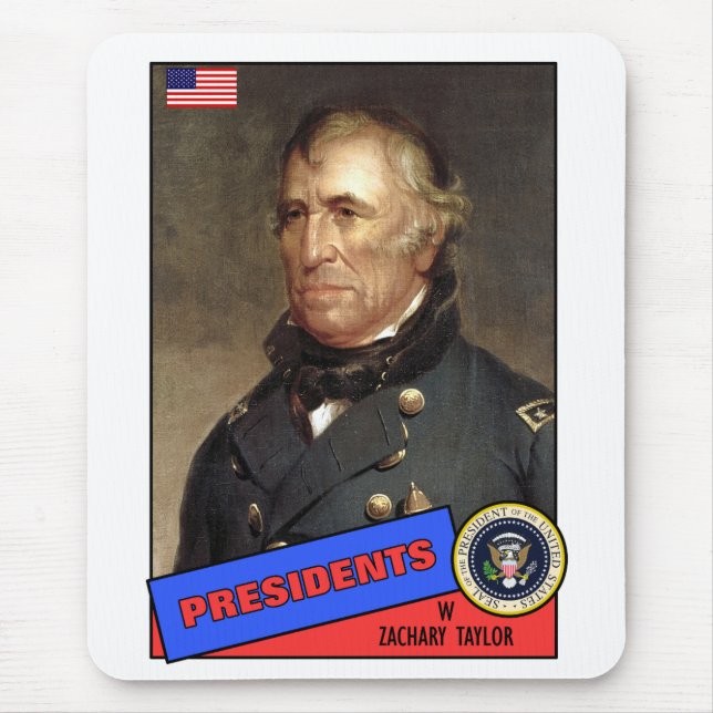 Mousepad Cartão de Beisebol Zachary Taylor (Frente)
