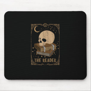 Mousepad Cartão de Leitor de Livros Pagan Goblincore Goth O