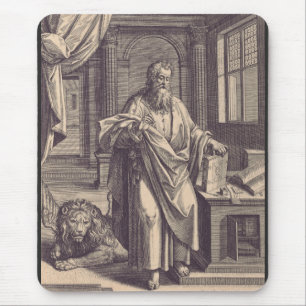 Mousepad Cartão Santo Apostólico de São Marcos o Evangelist