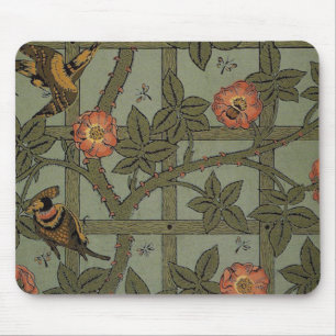 Mousepad Carteira Antique Morris Trellis