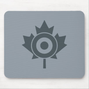 Mousepad Carteira Canadense Leaf Roundel Mod