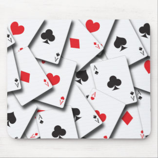 MOUSEPAD CARTÕES DE JOGO DOS ÁSS