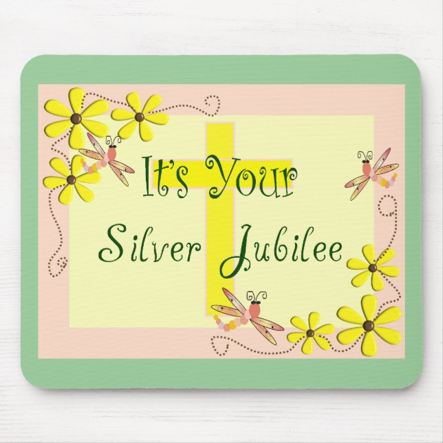 Mousepad Cartões Jubilos, Mogas, Sacos de Tote, freiras Cat (Frente)